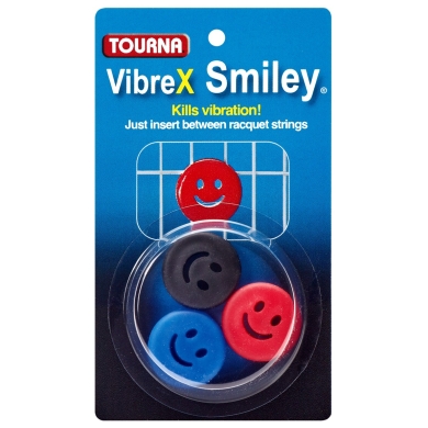 Tourna Schwingungsdämpfer Vibrex Smiley - 3 Stück